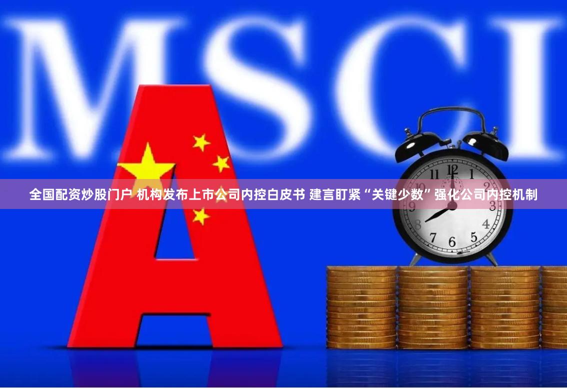 全国配资炒股门户 机构发布上市公司内控白皮书 建言盯紧“关键少数”强化公司内控机制